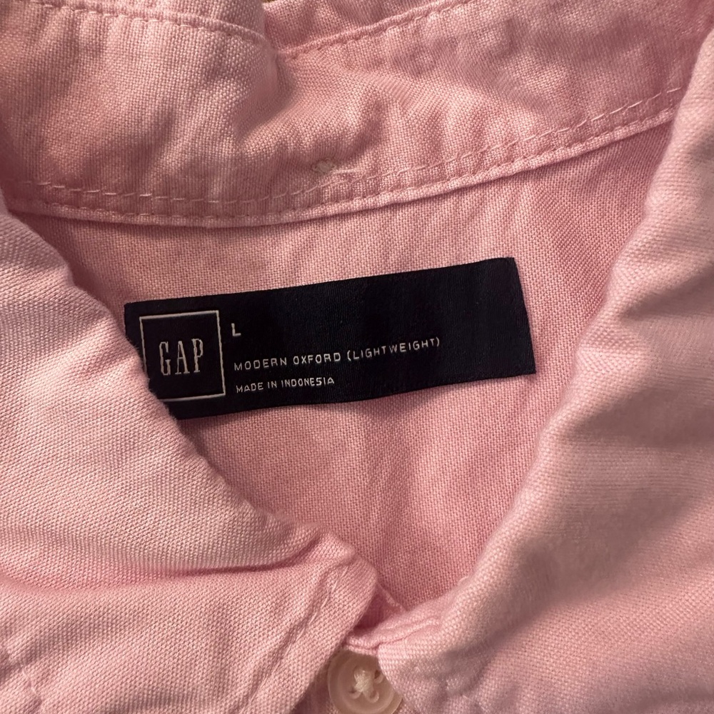 GAP Light Pink Oxford Shirt